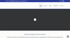 Desktop Screenshot of dejavufurniture.com
